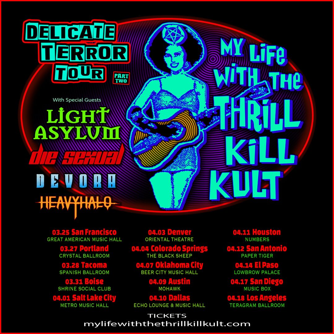 Light Asylum Delicate Terror Tour Part 2 Poster 2026